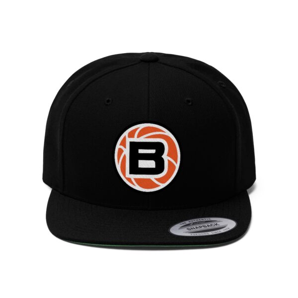 Unisex Flat Bill Hat